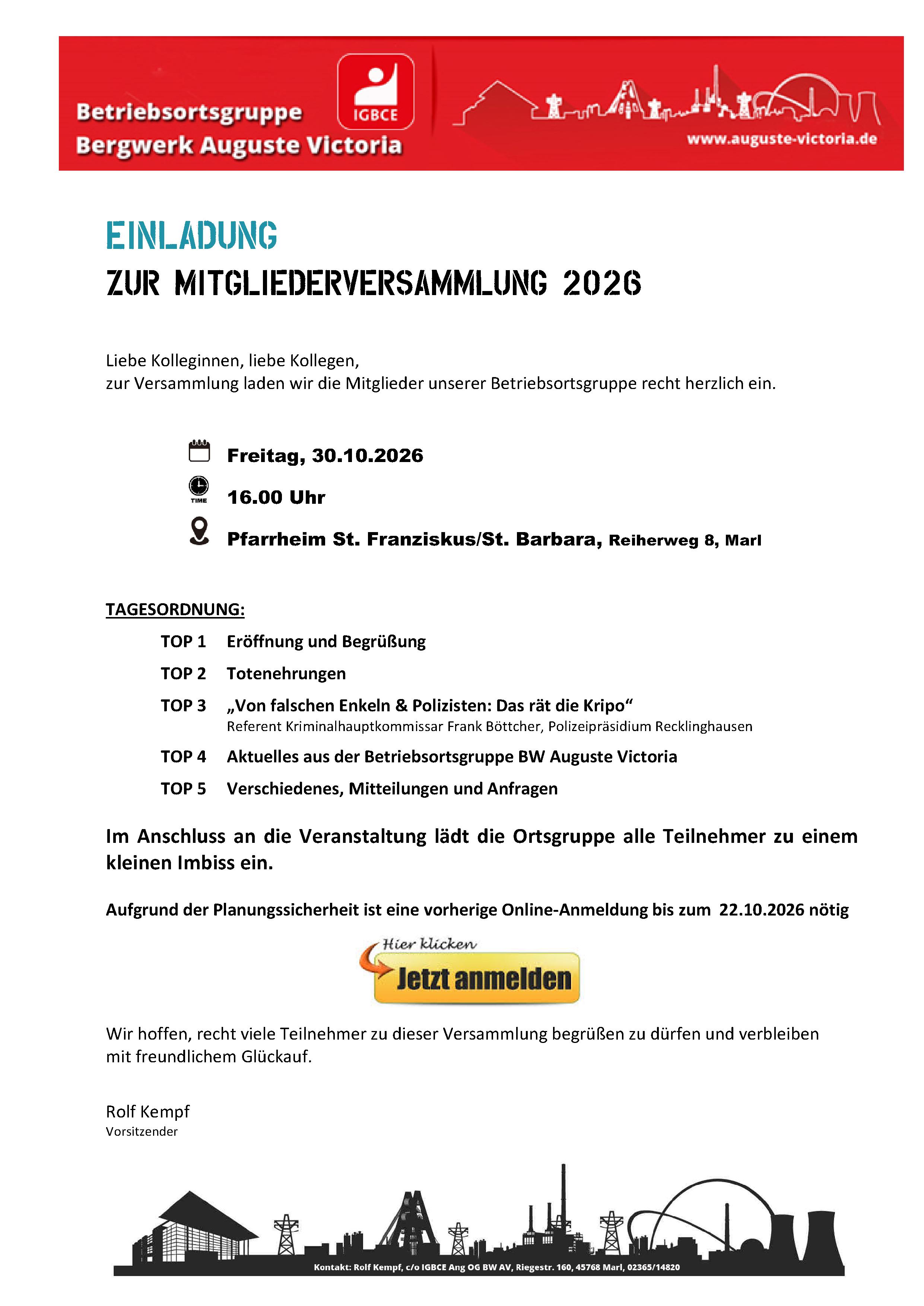 2026 09 18 Sheet Web Einladung Mitgliederversammlung 2026