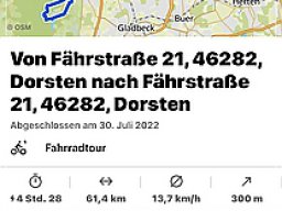 Fahrradtour 2022